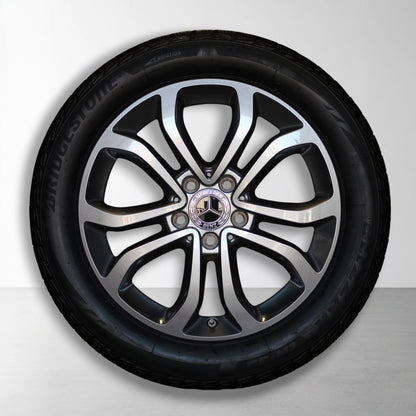 Mercedes C Klasse W205 Avantgarde 17 inch originele velgen A2054010200 | Winterbanden