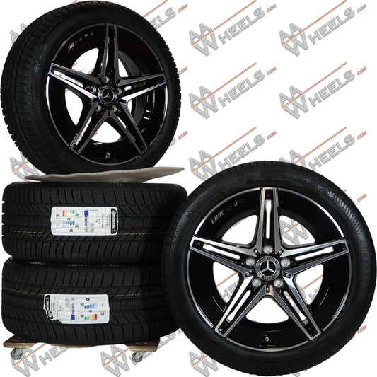 Mercedes C klasse C300e C400e W206 AMG 18 inch originele velgen A2064017600 | A2064016600 | Winterbanden