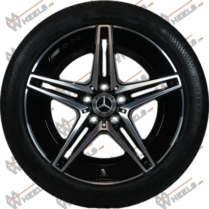 Mercedes C klasse C300e C400e W206 AMG 18 inch originele velgen A2064017600 | A2064016600 | Winterbanden