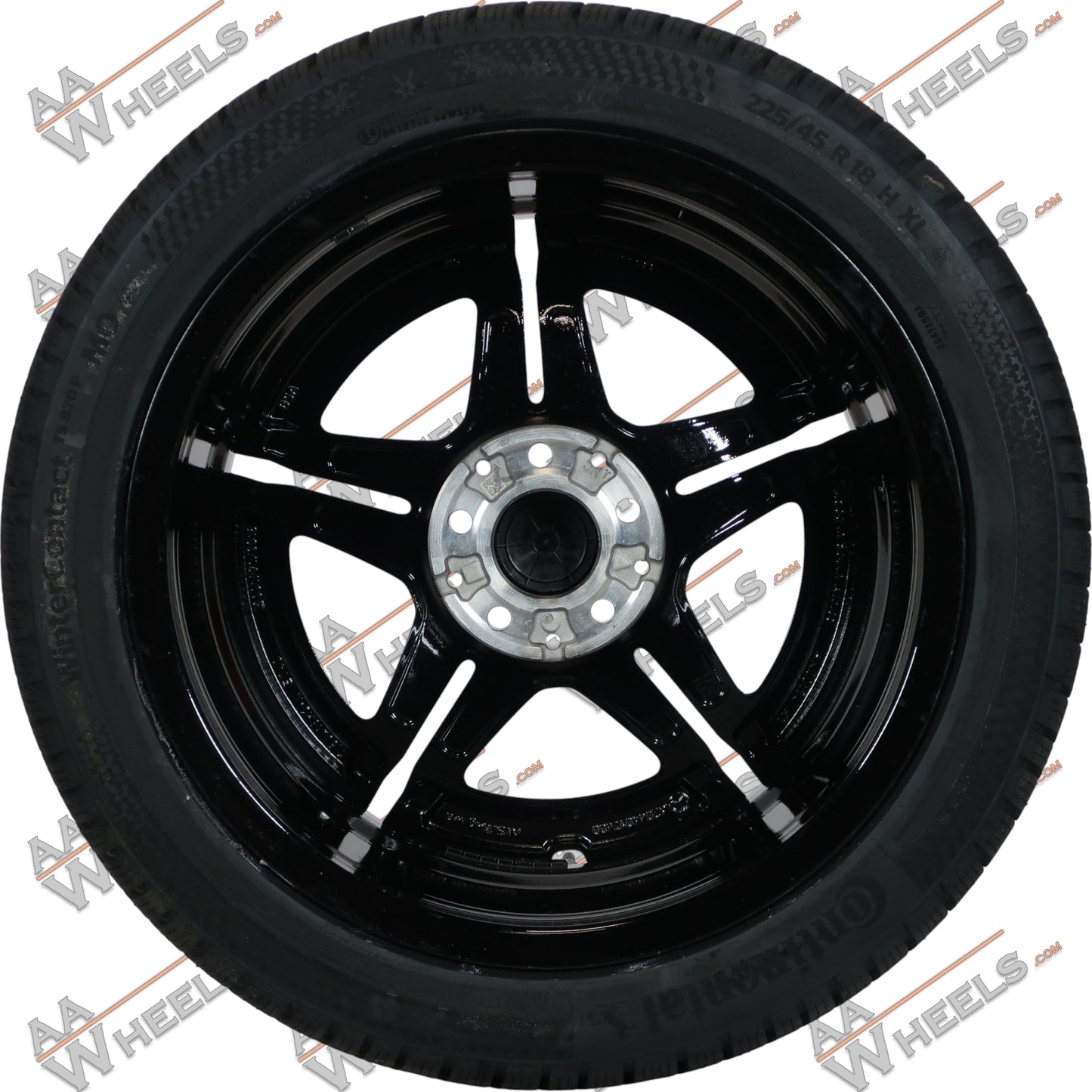 Mercedes C klasse C300e C400e W206 AMG 18 inch originele velgen A2064017600 | A2064016600 | Winterbanden