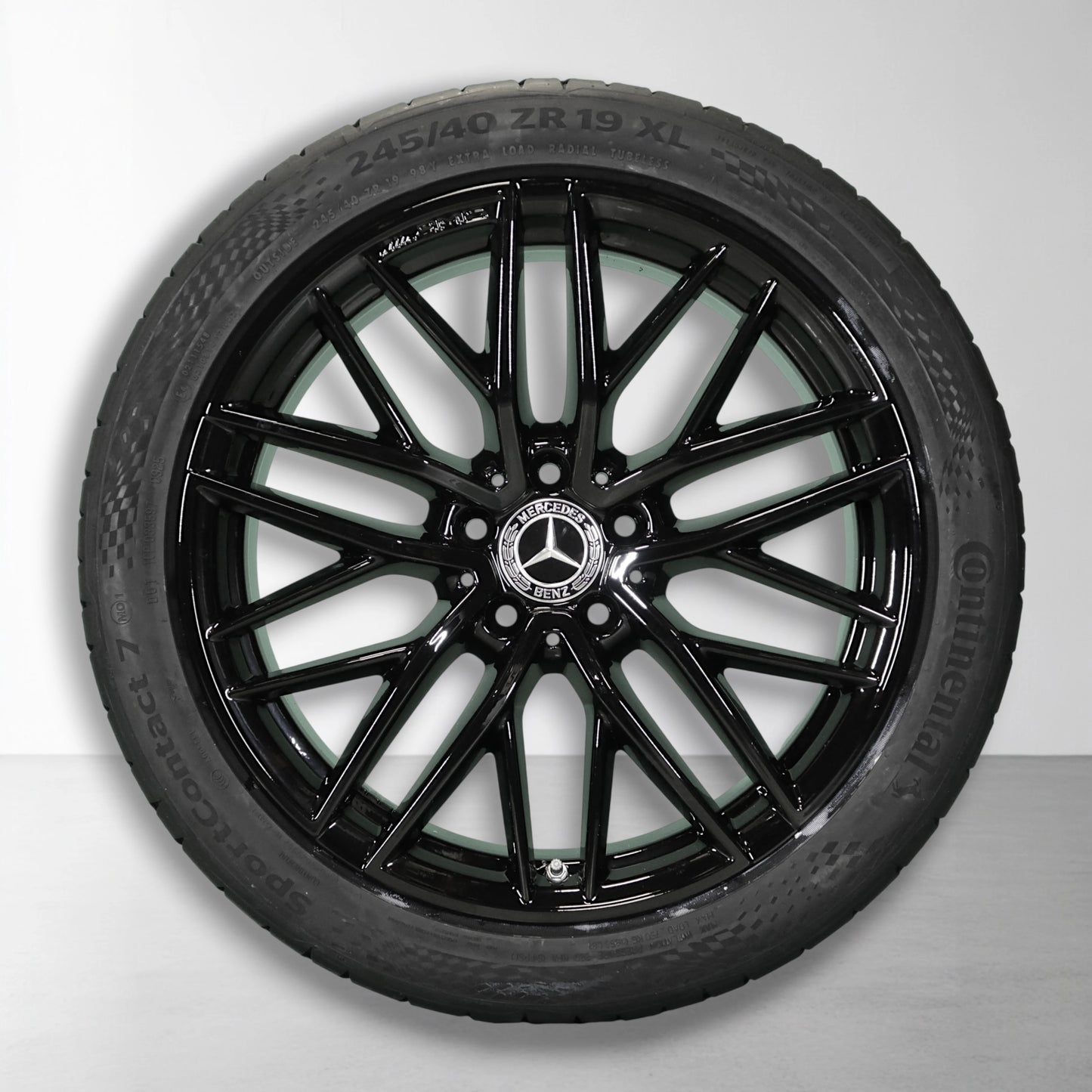 Mercedes C klasse C43 AMG W206 S206 19 inch originele velgen A2064012300 | A2064012400 | Zomerbanden