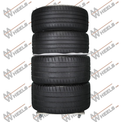 Mercedes C klasse C63 AMG C205 Brabus 20/21 inch originele velgen R12-900-45 | R12-051-50 | Zomerbanden