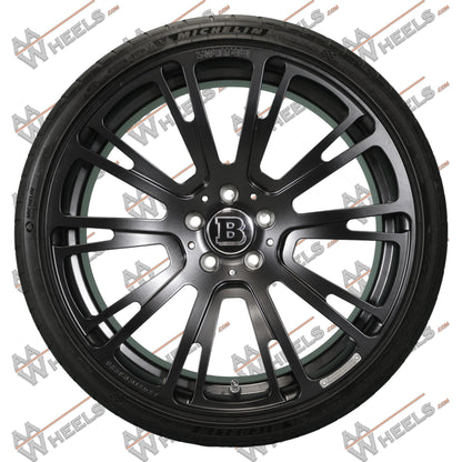 Mercedes C klasse C63 AMG C205 Brabus 20/21 inch originele velgen R12-900-45 | R12-051-50 | Zomerbanden