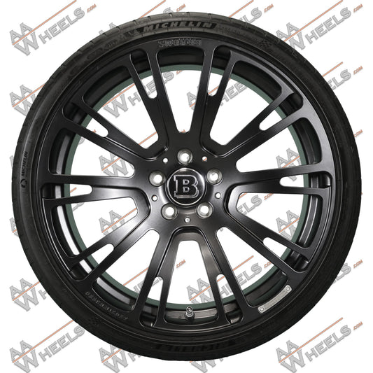 Mercedes C klasse C63 AMG C205 Brabus 20/21 inch originele velgen R12-900-45 | R12-051-50 | Zomerbanden
