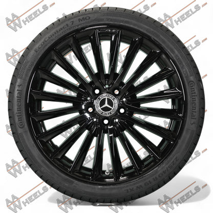 Mercedes C klasse W206 S206 AMG Multispaaks 19 inch originele velgen A2064011900 | A2064012000 | Zomerbanden