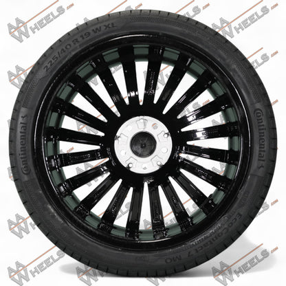 Mercedes C klasse W206 S206 AMG Multispaaks 19 inch originele velgen A2064011900 | A2064012000 | Zomerbanden