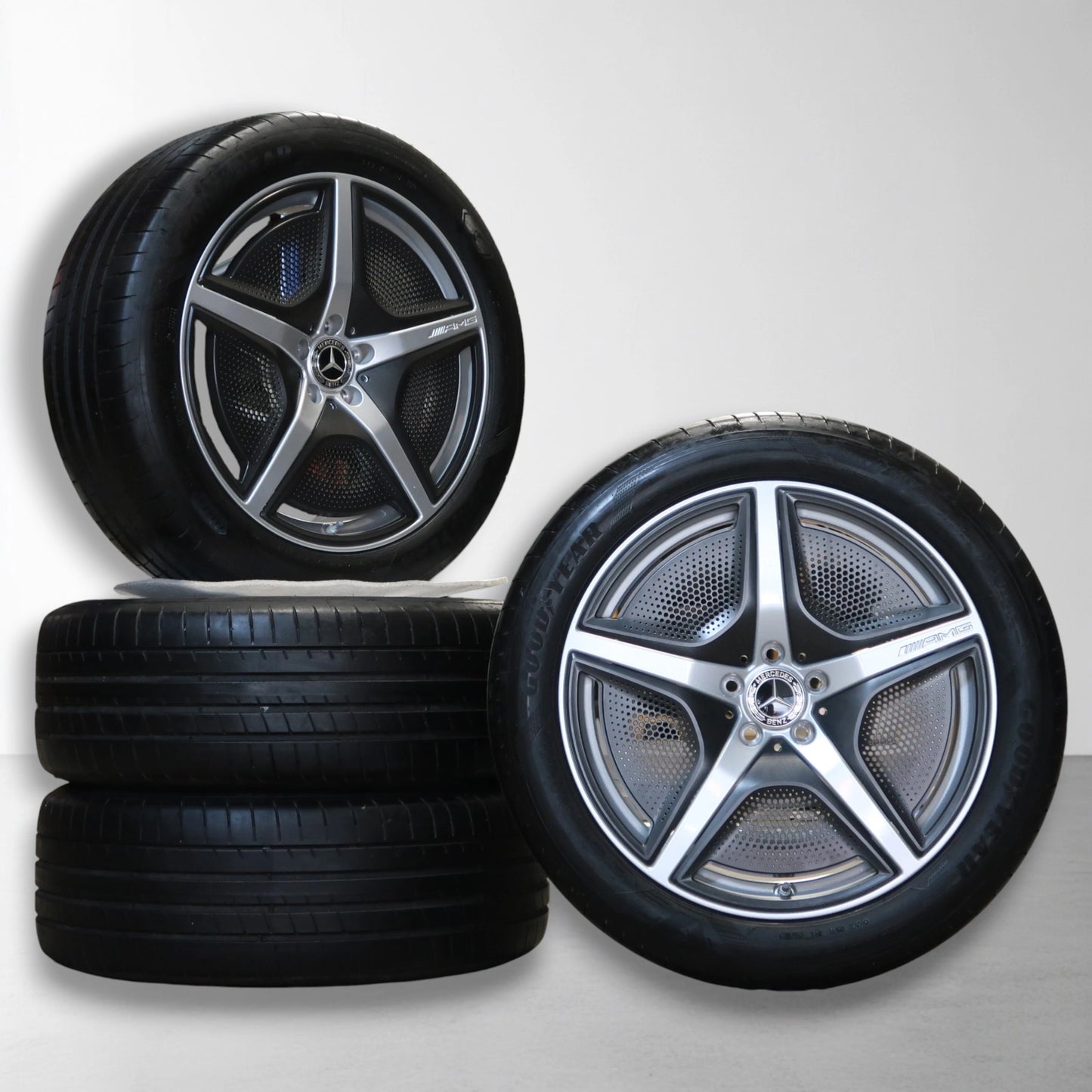 Mercedes EQE SUV X294 AMG 20 inch originele velgen A2944011100 | Zomerbanden