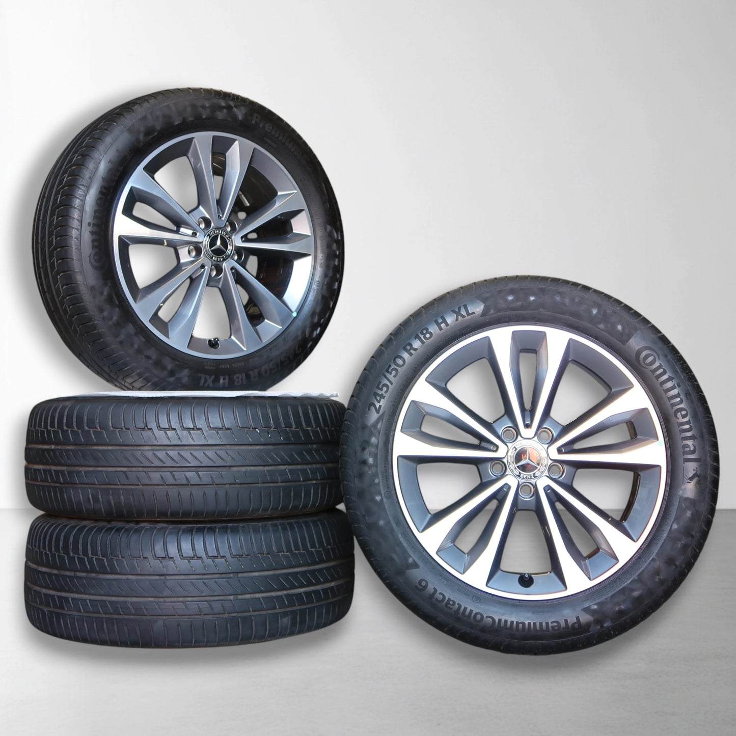 Mercedes EQV, eVito W447 18 inch originele velgen A4474015300 | Zomerbanden