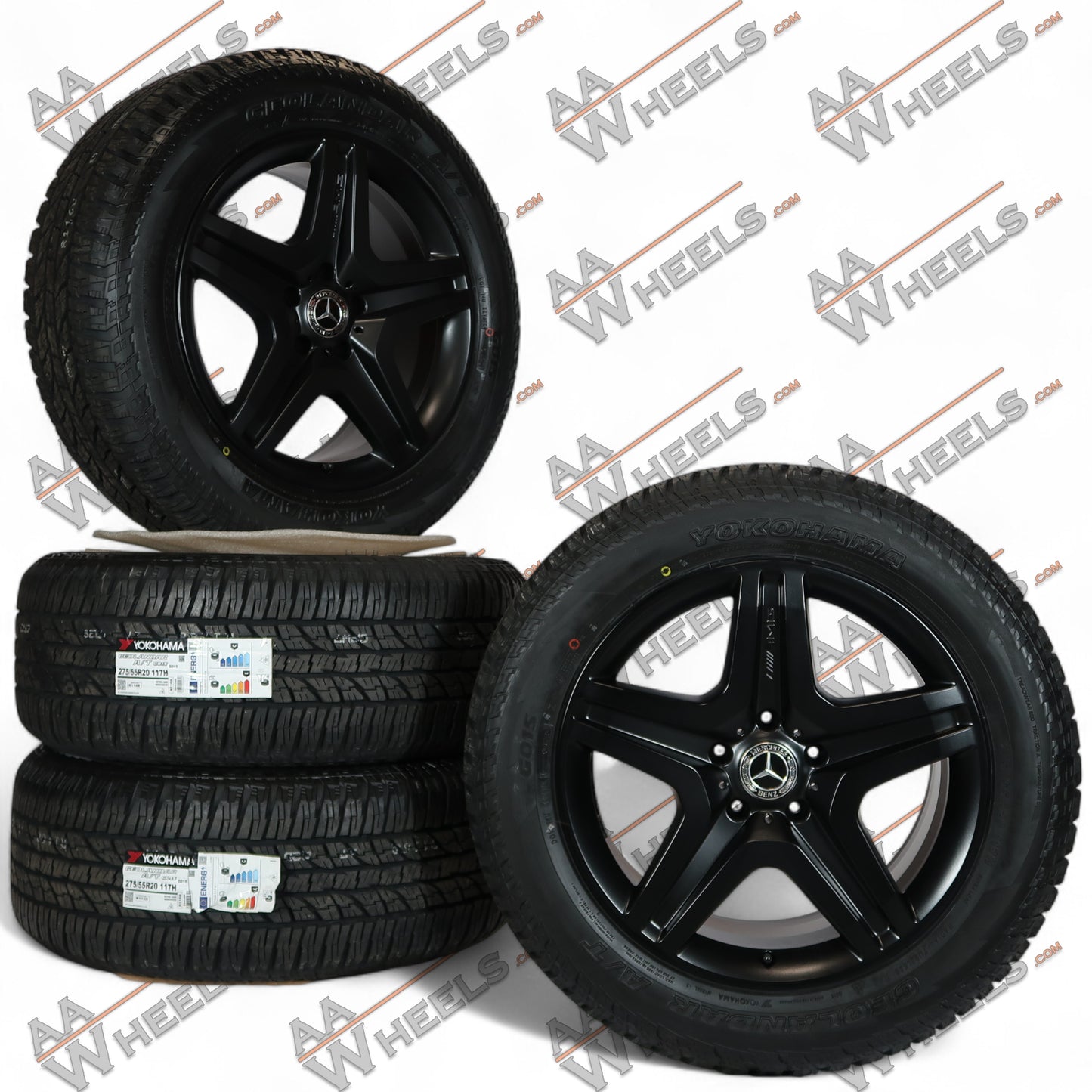 Mercedes G Klasse G55 G63 G65 W463 AMG 20 inch originele velgen A4634012702 | All Season banden
