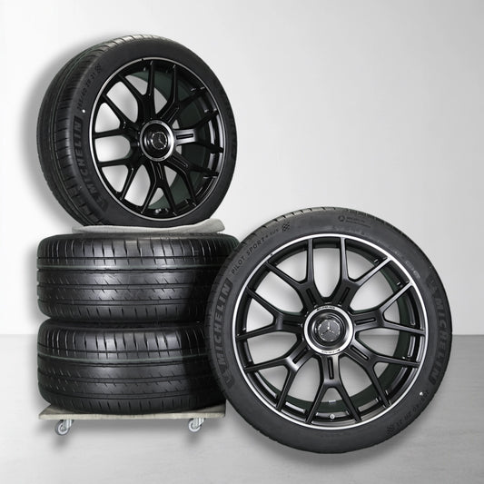 Mercedes GLC 43 63 AMG X254, C254 AMG Kruisspaak 21 inch originele velgen A2544011600 | A2544011700 | Zomerbanden