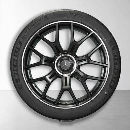 Mercedes GLC 43 63 AMG X254, C254 AMG Kruisspaak 21 inch originele velgen A2544011600 | A2544011700 | Zomerbanden