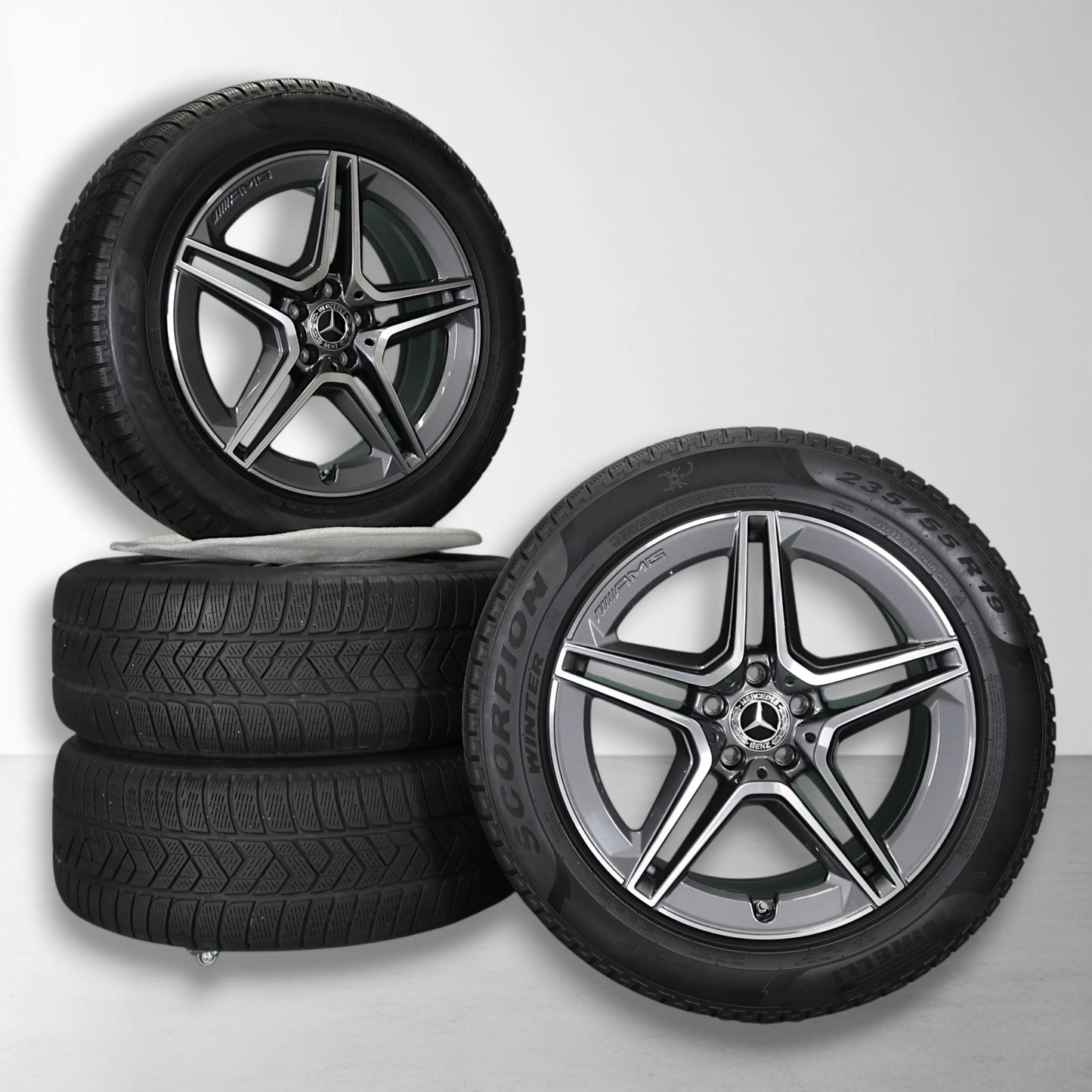 Mercedes GLC W253, C253 AMG 19 inch originele velgen A2534015300 | Winterbanden