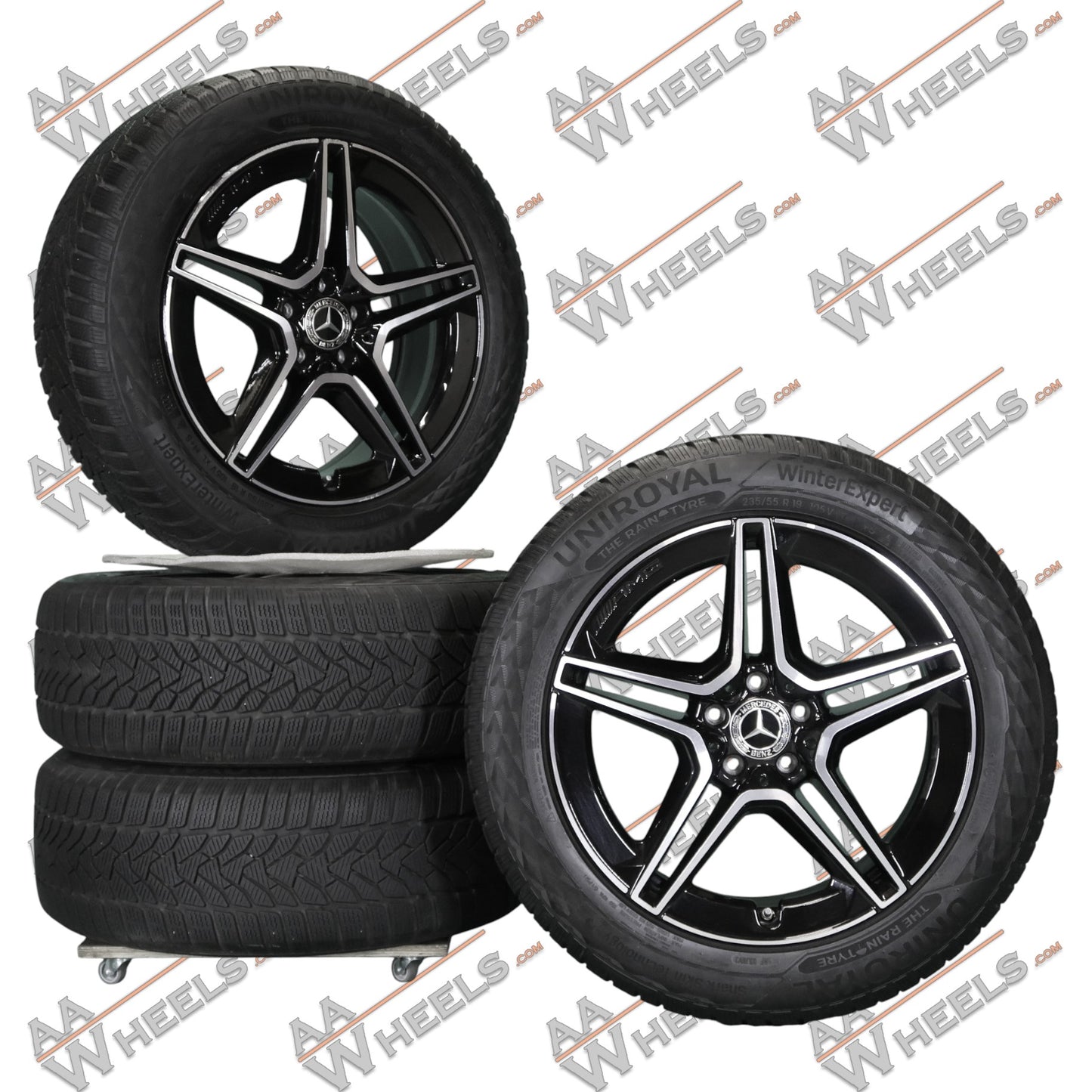 Mercedes GLC W253, X253 AMG 19 inch originele velgen A2534015300 | Winterbanden