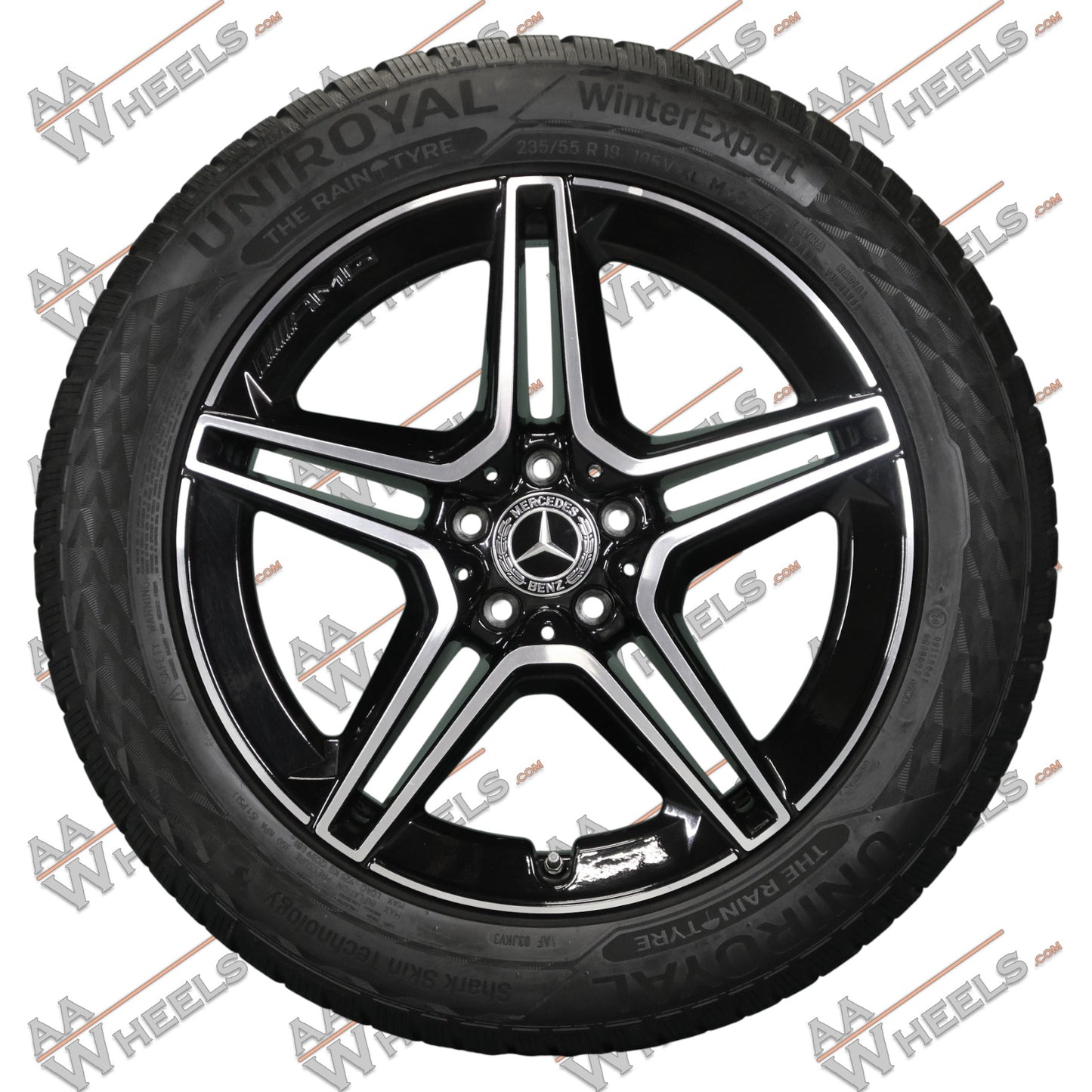 Mercedes GLC W253, X253 AMG 19 inch originele velgen A2534015300 | Winterbanden