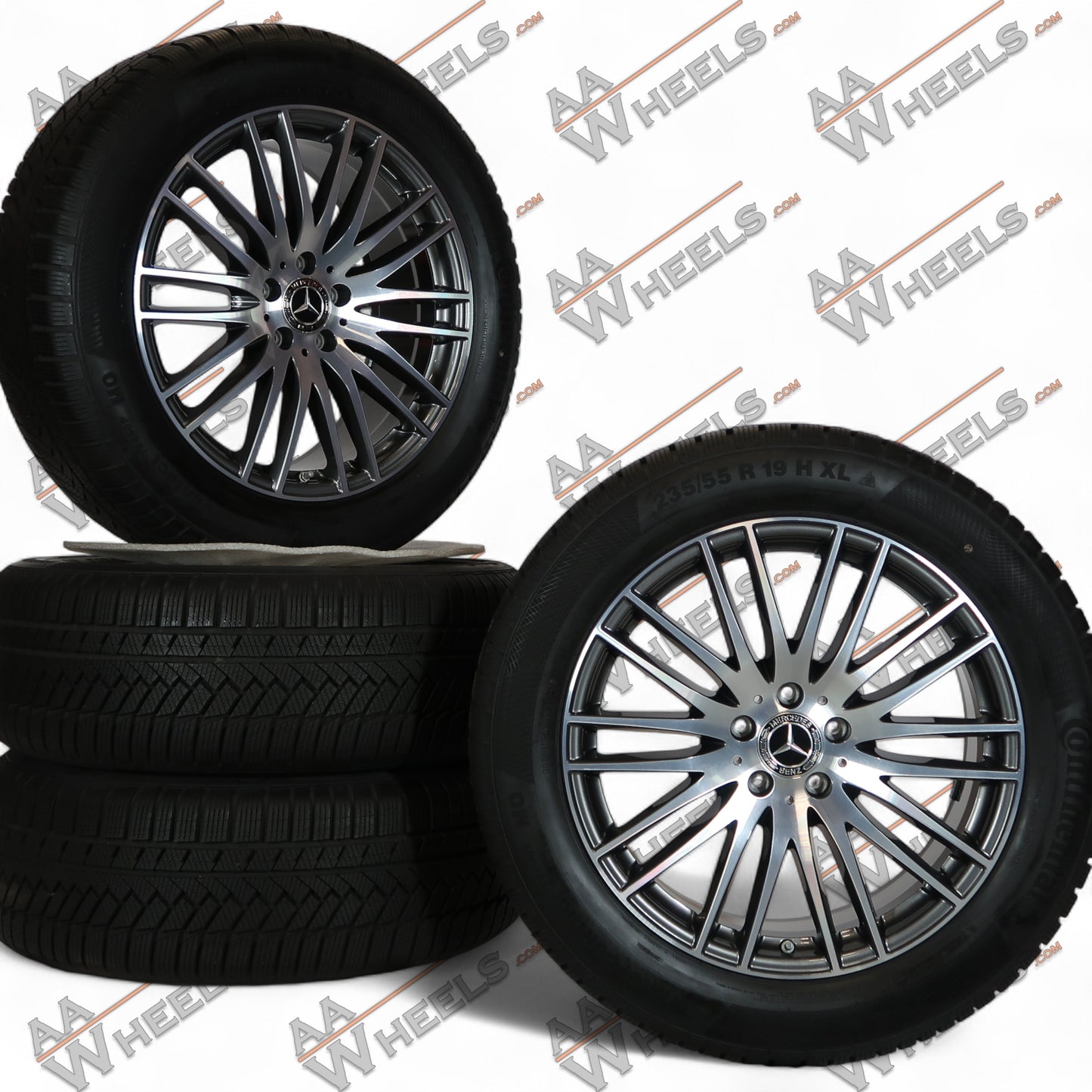 Mercedes GLC X254 Multispaaks 19 inch originele velgen A2544014900 | Winterbanden