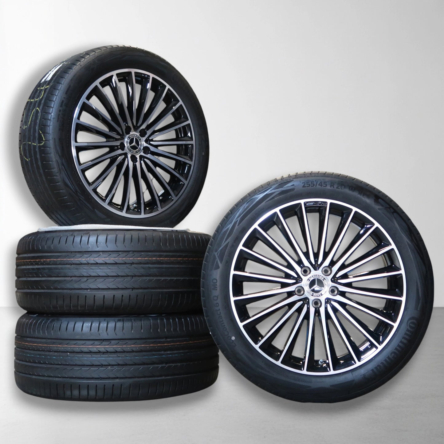 Mercedes GLC X254, C254 AMG Multispaaks 20 inch originele velgen A2544010800 | A2544010900 | Zomerbanden