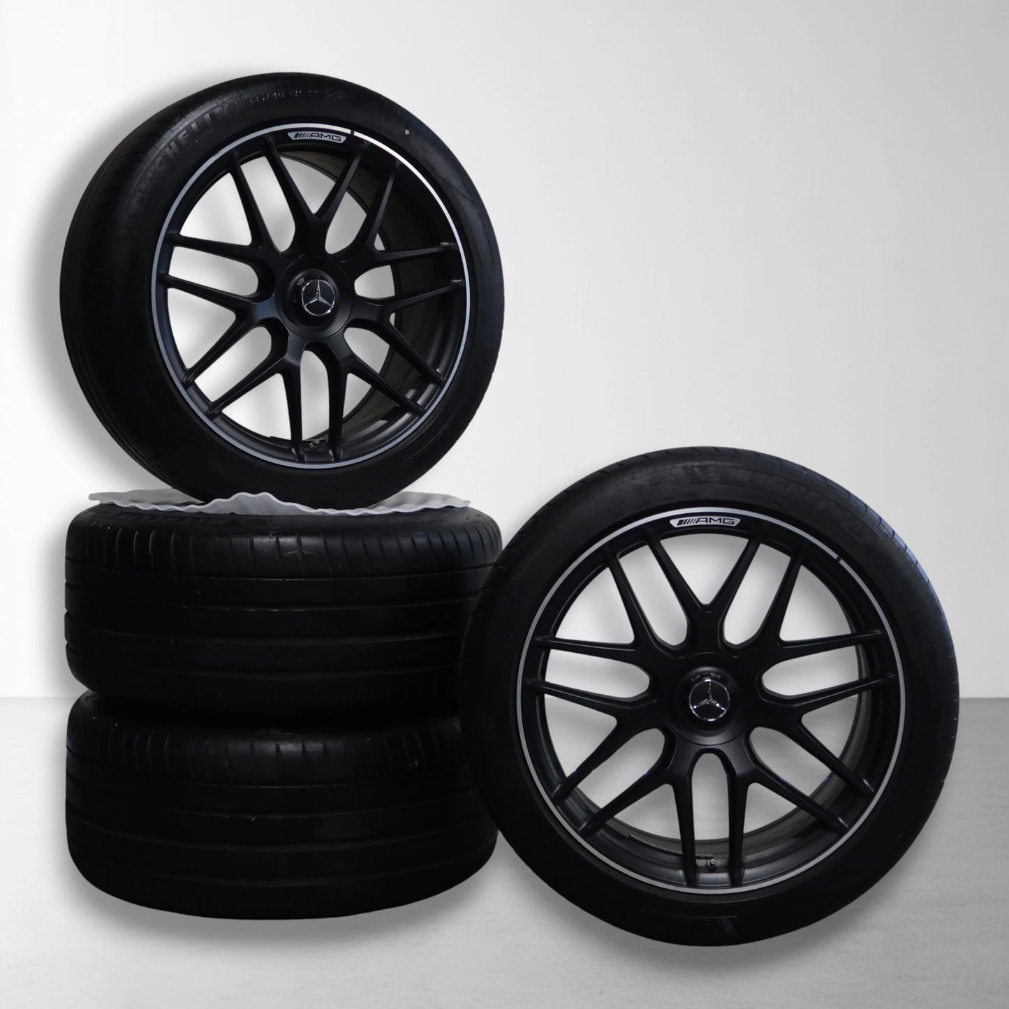 Mercedes GLE 53 63 AMG X167 C167 AMG Kruisspaak 22 inch originele velgen A1674015601 | A1674015701 | Zomerbanden