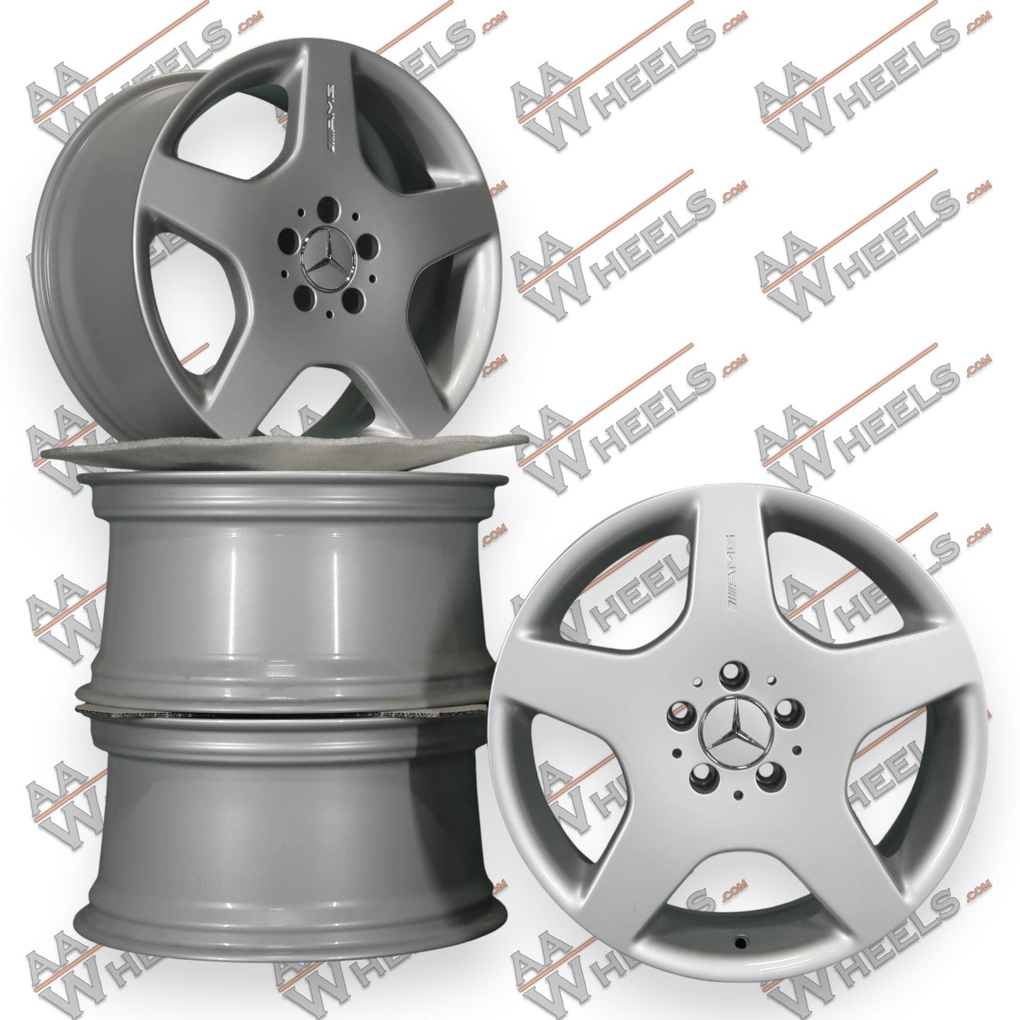 Mercedes ML 55 AMG W163 Monoblock AMG 18 inch originele velgen A1634012102