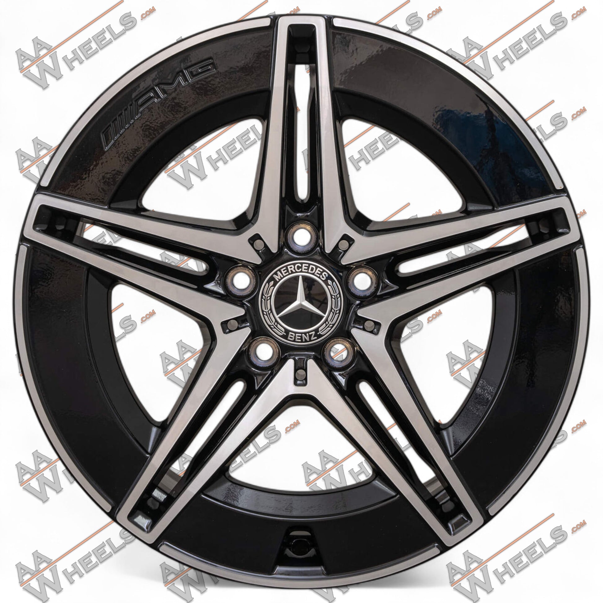 Mercedes C klasse C300e C400e W206 AMG 19 inch originele velgen A2064017600 | A2064016600