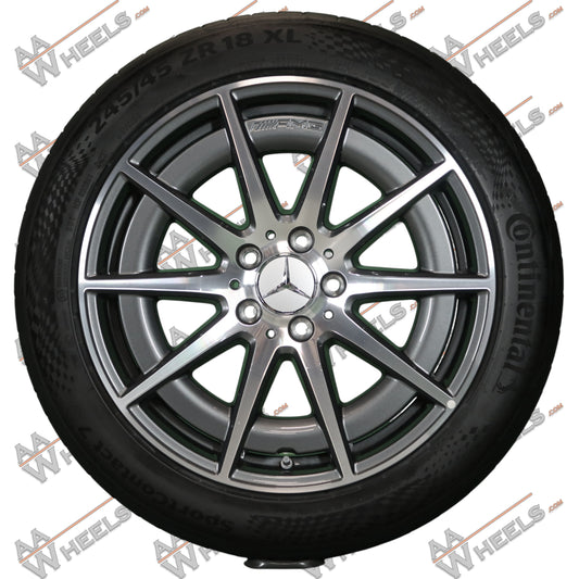 Mercedes C klasse C43 AMG W206 AMG 18 inch originele velgen A2064012100 | Zomerbanden