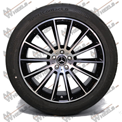 Mercedes GLE W167 Multispaaks AMG 21 inch originele velgen A1674013400 | A1674013500 | Zomerbanden
