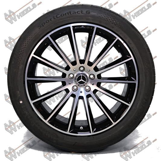 Mercedes GLE W167 Multispaaks AMG 21 inch originele velgen A1674013400 | A1674013500 | Zomerbanden