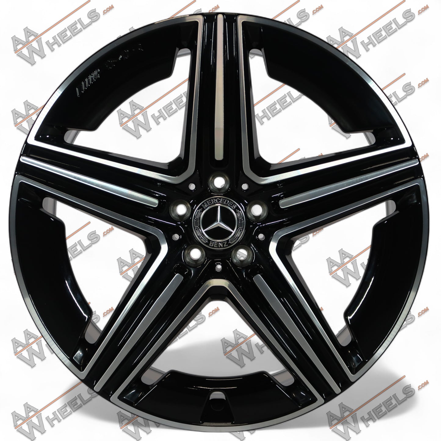 Mercedes GLE X167 C167 AMG 21 inch originele velgen A1674014301 | A1674014401