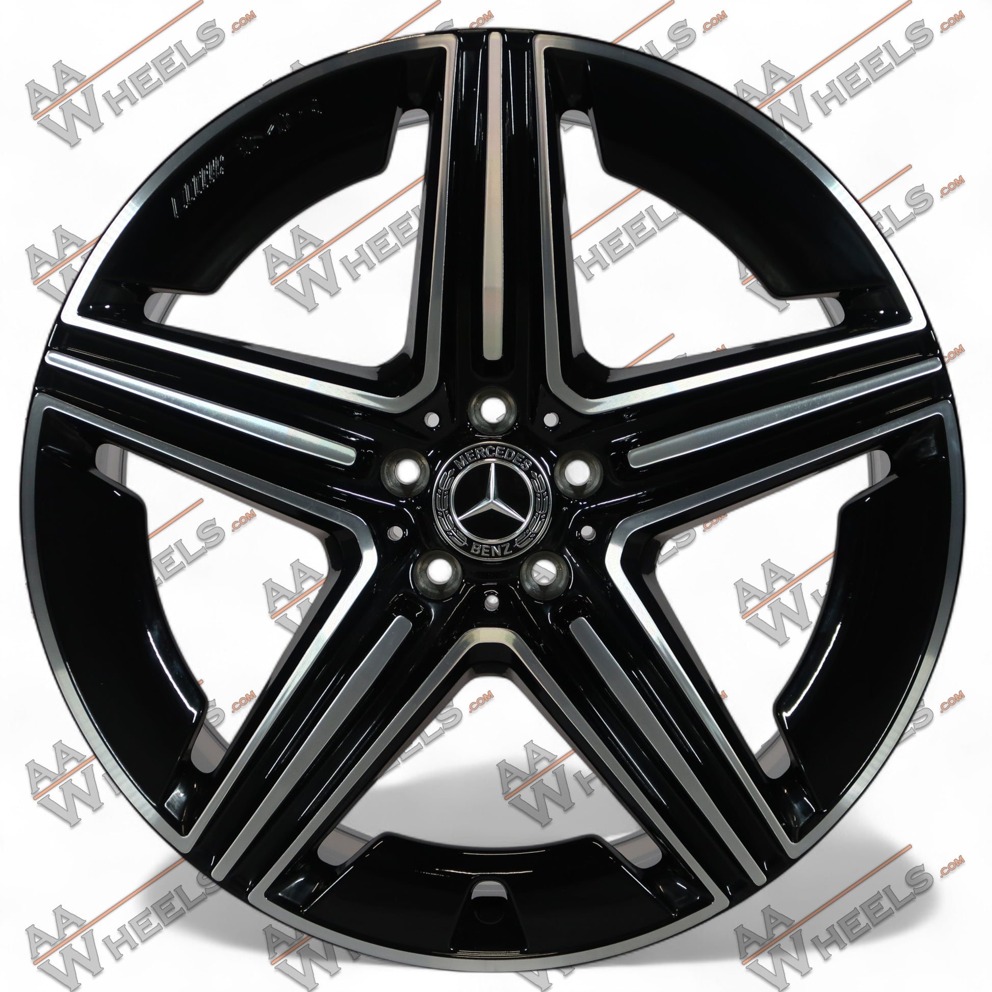 Mercedes GLE X167 C167 AMG 21 inch originele velgen A1674014301 | A1674014401