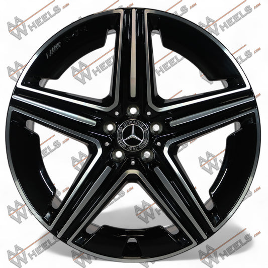 Mercedes GLE X167 C167 AMG 21 inch originele velgen A1674014301 | A1674014401