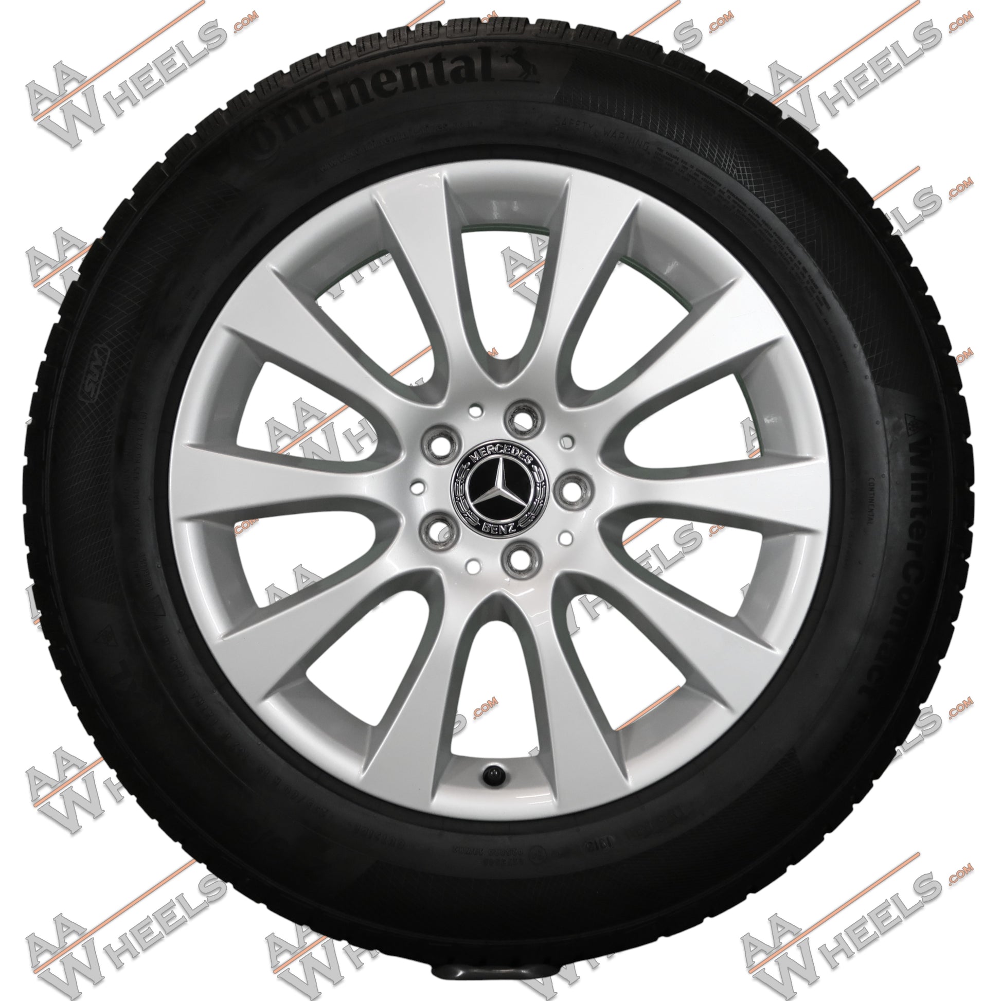Mercedes ML, GLE W166 18 inch originele velgen A1664010602 | Winterbanden