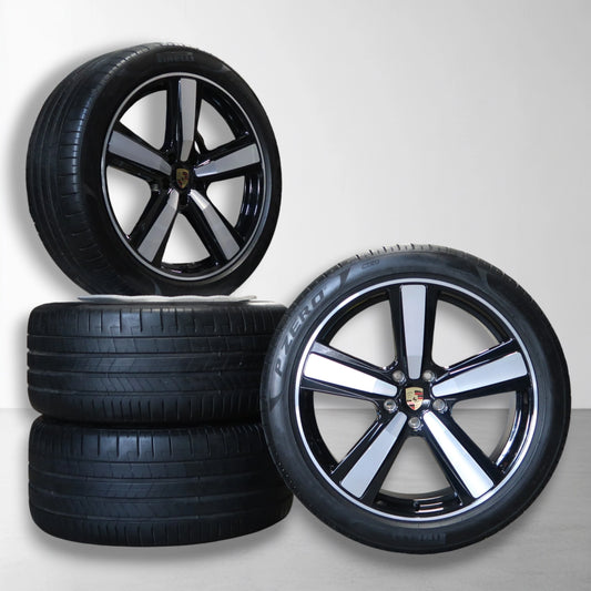 Porsche Cayenne Coupe E3 II Exclusive 22 inch originele velgen 9Y0601025EA | 9Y0601025CE | Zomerbanden
