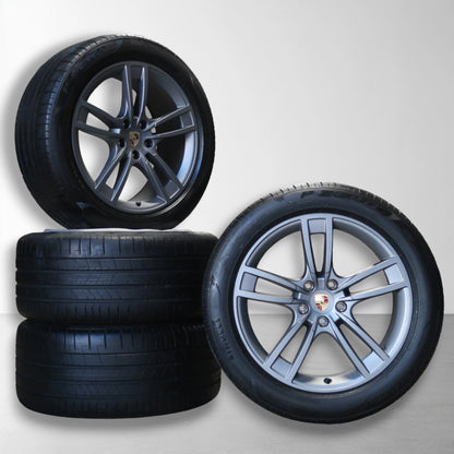 Porsche Cayenne Coupe E3 II Turbo 21 inch originele velgen 9Y0601025DP | 9Y0601025BT | Zomerbanden