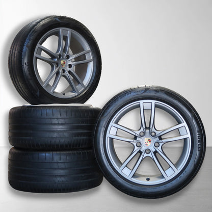 Porsche Cayenne Coupe E3 II Turbo 21 inch originele velgen 9Y0601025DP | 9Y0601025BT | Zomerbanden