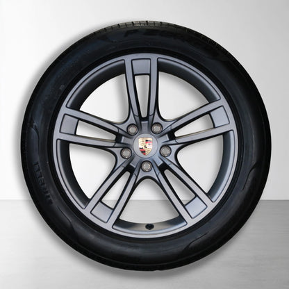 Porsche Cayenne Coupe E3 II Turbo 21 inch originele velgen 9Y0601025DP | 9Y0601025BT | Zomerbanden