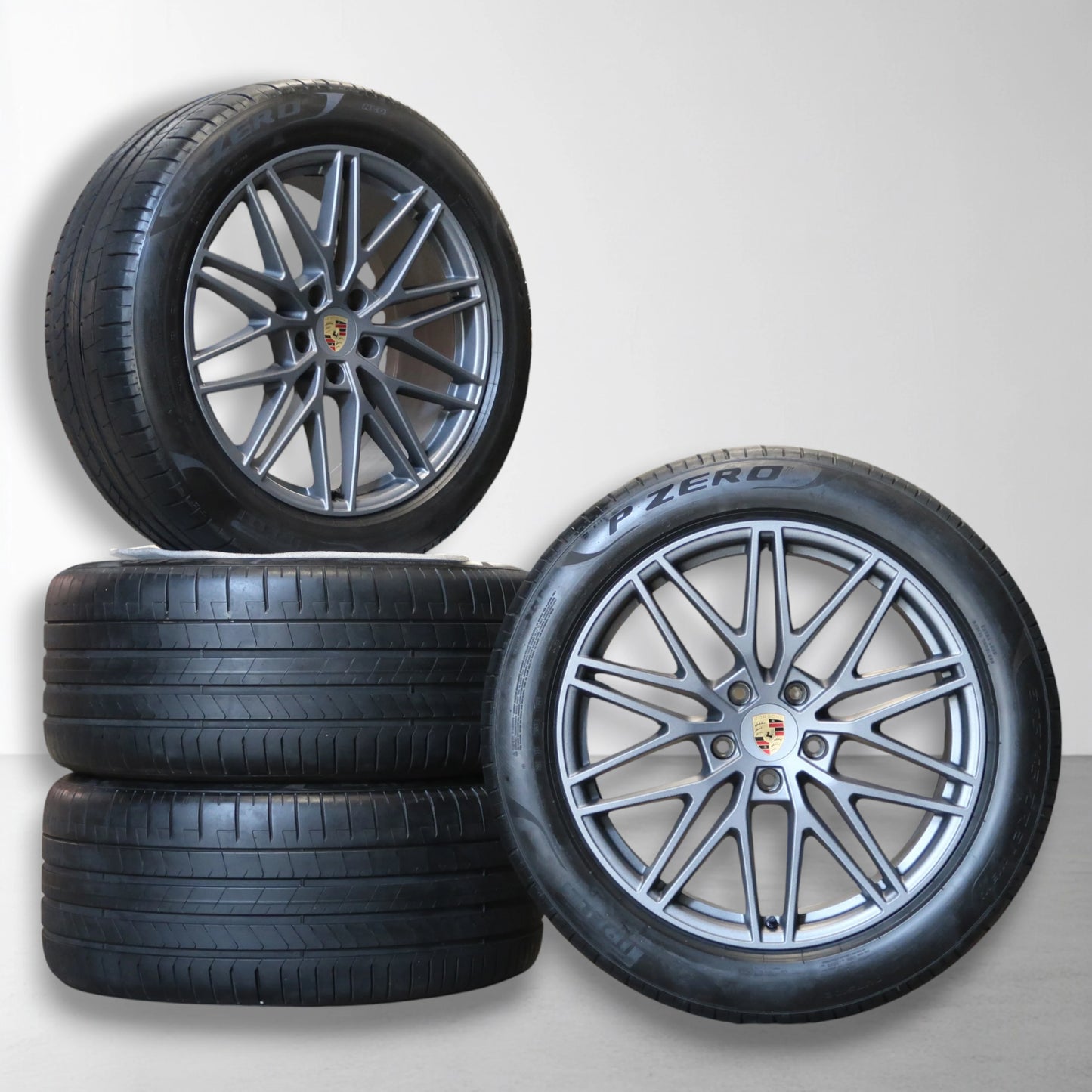 Porsche Cayenne E3 II RS Spyder 21 inch originele velgen 9Y0601025CD | 9Y0601025CE | Zomerbanden