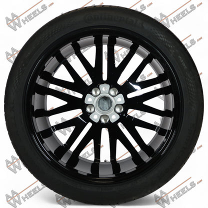 Porsche Cayenne E3 II Turbo Design 22 inch originele velgen 9Y0601025DR | 9Y0601025DS | Zomerbanden