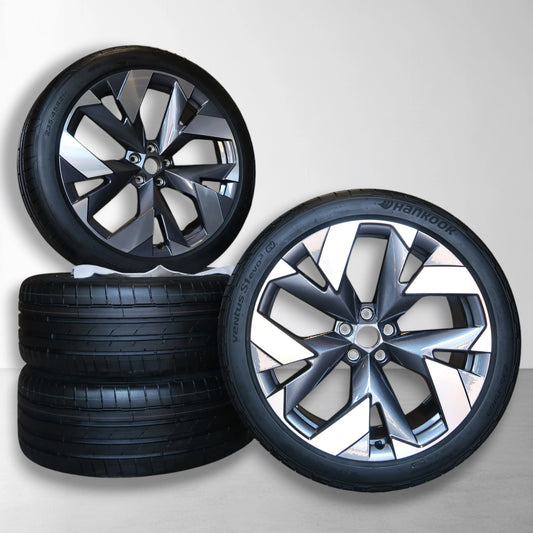 Skoda ELROQ ENYAQ iV VISION II 21 inch originele velgen 5LA601025CH | 5LA601025CL | Zomerbanden