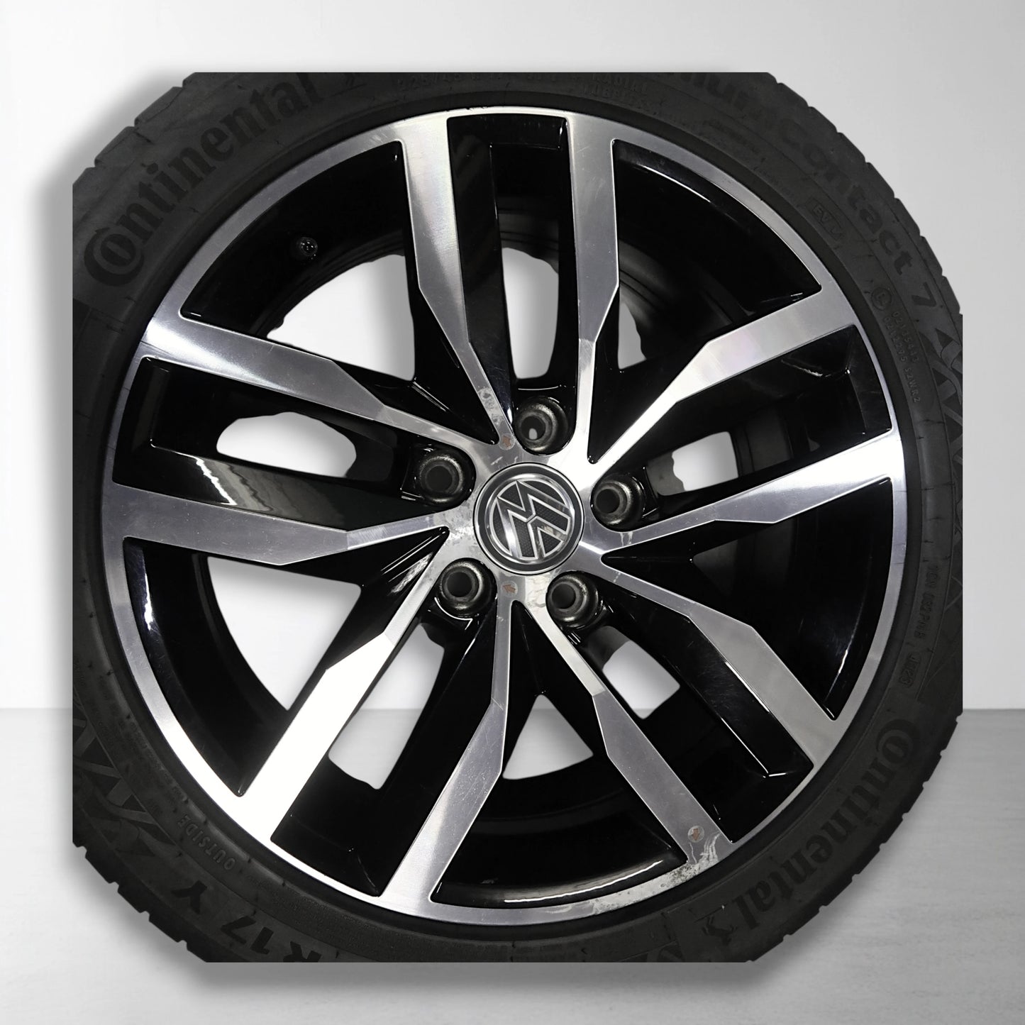 Volkswagen Golf 7 5G Madrid 17 inch originele velgen 5G0601025BT | Zomerbanden
