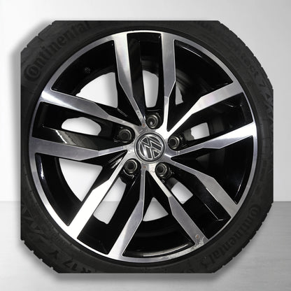 Volkswagen Golf 7 5G Madrid 17 inch originele velgen 5G0601025BT | Zomerbanden