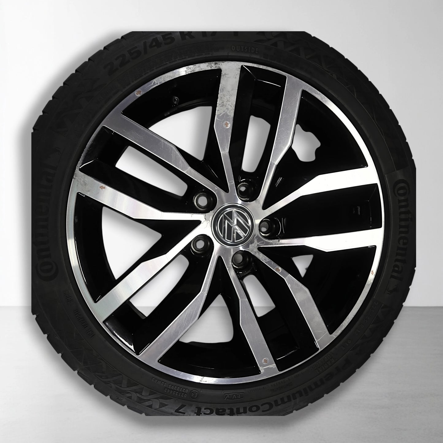 Volkswagen Golf 7 5G Madrid 17 inch originele velgen 5G0601025BT | Zomerbanden