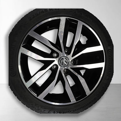Volkswagen Golf 7 5G Madrid 17 inch originele velgen 5G0601025BT | Zomerbanden