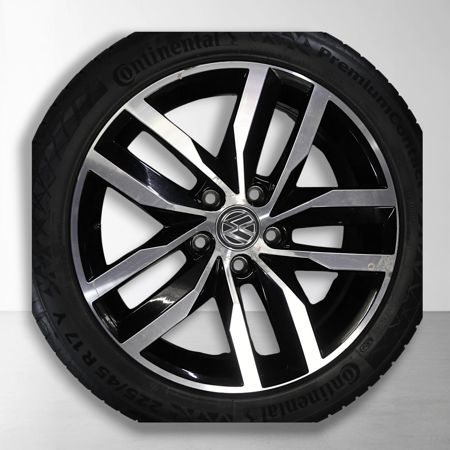 Volkswagen Golf 7 5G Madrid 17 inch originele velgen 5G0601025BT | Zomerbanden