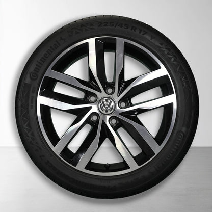 Volkswagen Golf 7 5G Madrid 17 inch originele velgen 5G0601025BT | Zomerbanden