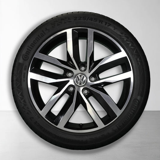 Volkswagen Golf 7 5G Madrid 17 inch originele velgen 5G0601025BT | Zomerbanden