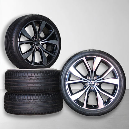 Volkswagen T-Roc 2G Misano 19 inch originele velgen 2GA601025AL AK BB | Zomerbanden