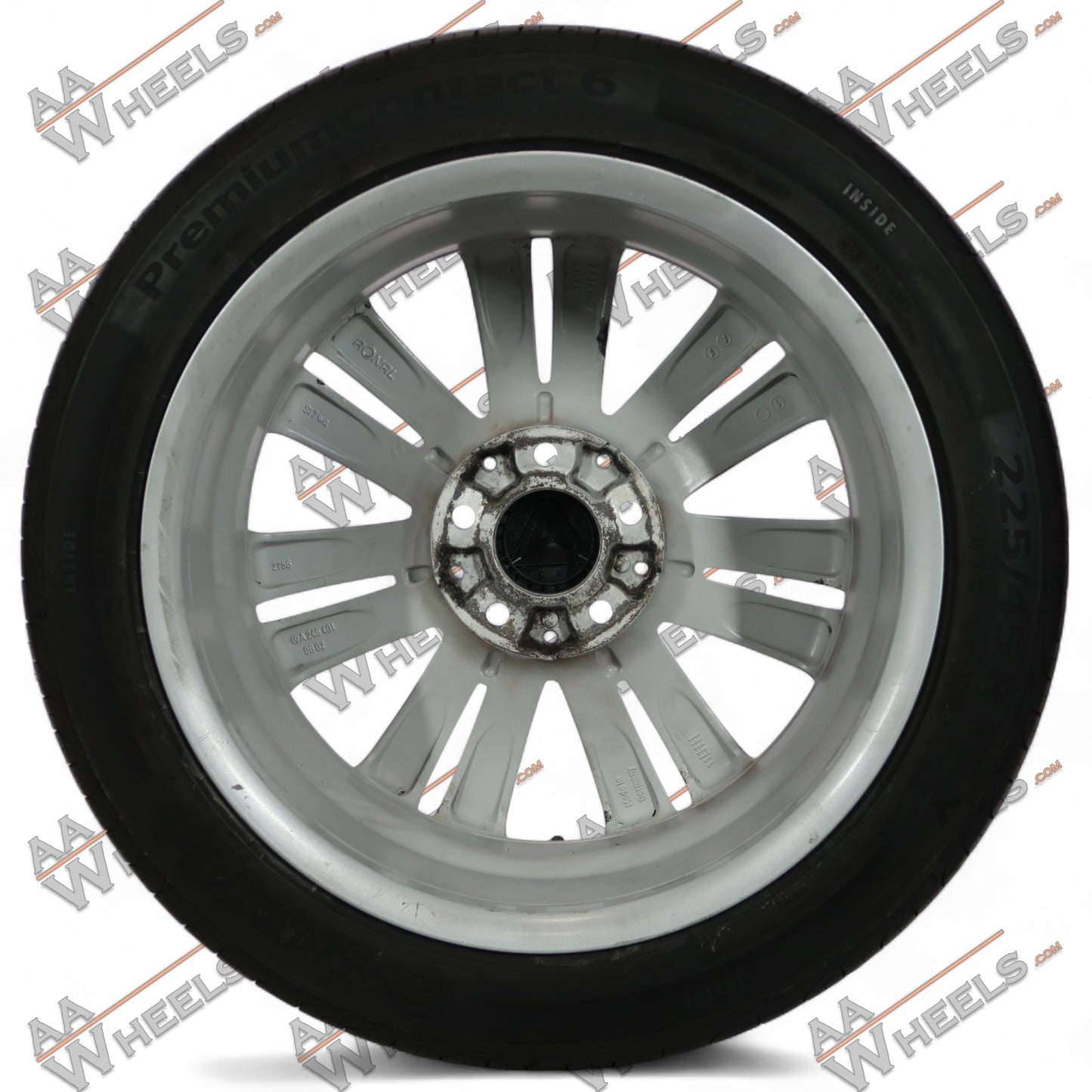 Mercedes A Klasse B Klasse CLA W176 W246 W117 17 inch originele velgen A2464010602 | Zomerbanden